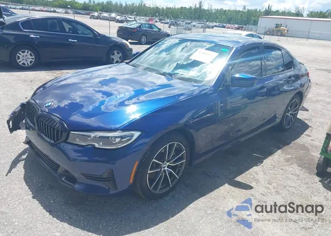 2020 BMW 330I z USA, uszkodzony, nr VIN 3MW5R1J05L8B06788